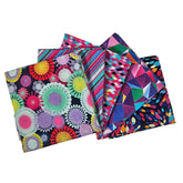 Craft Cotton Co. 100% Cotton Multi Geo Fabric Cotton Fat Quarters 45x55cm Wide Digital Bundle for Crafting, Sewing, Quilting, Home Decor-(3685)